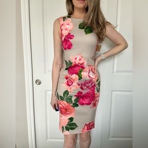 Calvin Klein Floral Dress
